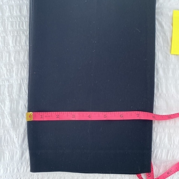 NICOLE Miller Wide leg Trouser Pants Black Color size 6 High waisted - Picture 7 of 12